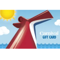 Carnival Cruise Lines gift card