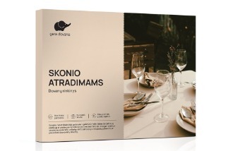 Gera Dovana: Dovanų rinkinys Skonio Atradimams