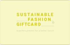 Sustainable Fashion Giftcard